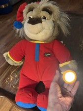 Tyco Bedtime Bubba Talking Plush Bear w/ Flashlight Accessory 1997 Working