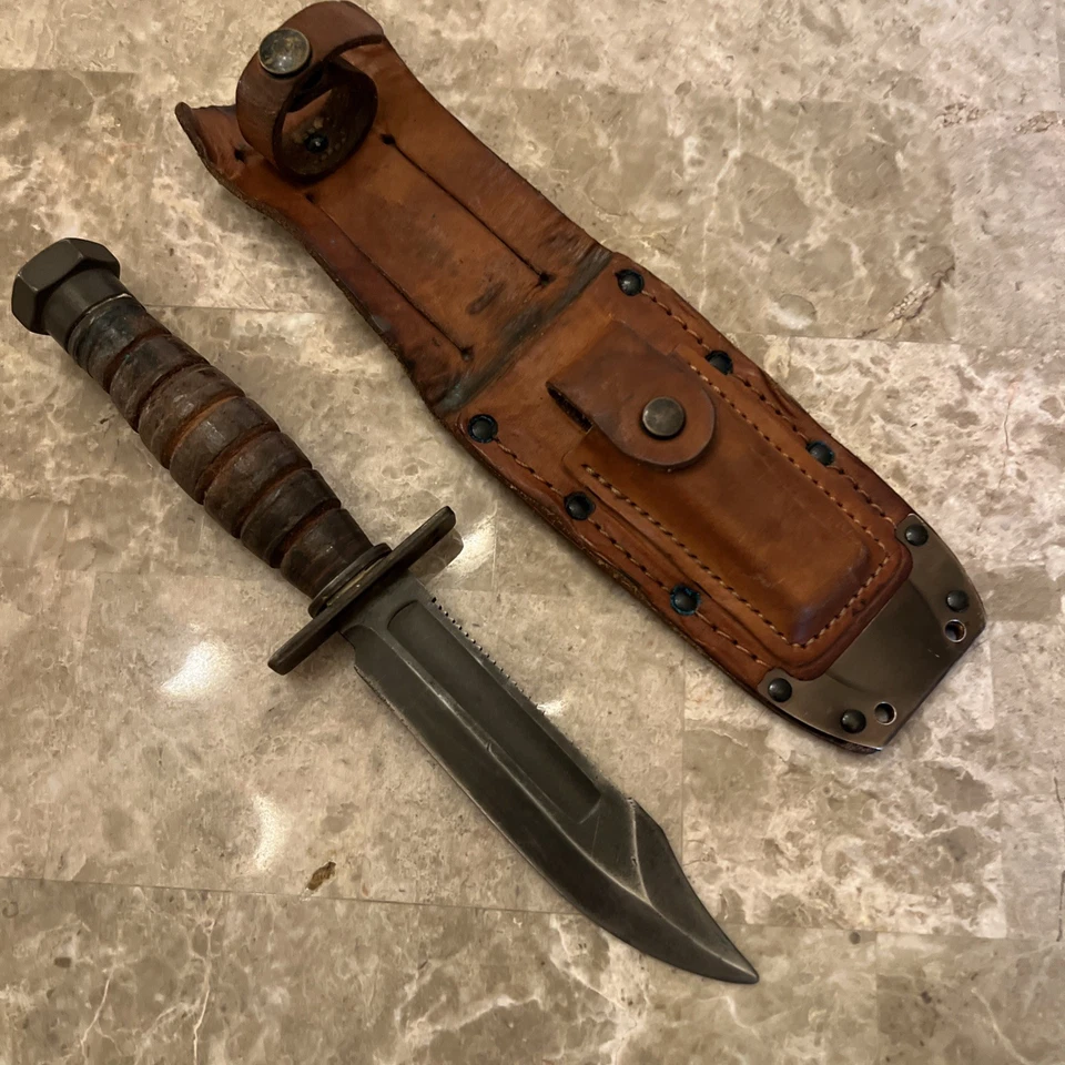 美国空军飞行员生存刀安大略省 2 - 80 破损鞘 — 第 2/4 张图片