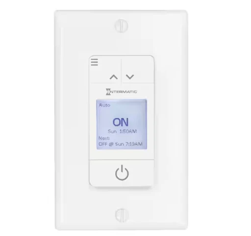 Intermatic Ascend ST700W 120V In-wall Timer Automatic Daylight Programmable - Image 2 of 3