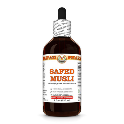 Safed Musli (Chlorophytum Borivillianum) Dried Root Liquid Herbal Extract