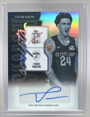 2025 Topps Signature Tyrese Proctor Base (RAW)