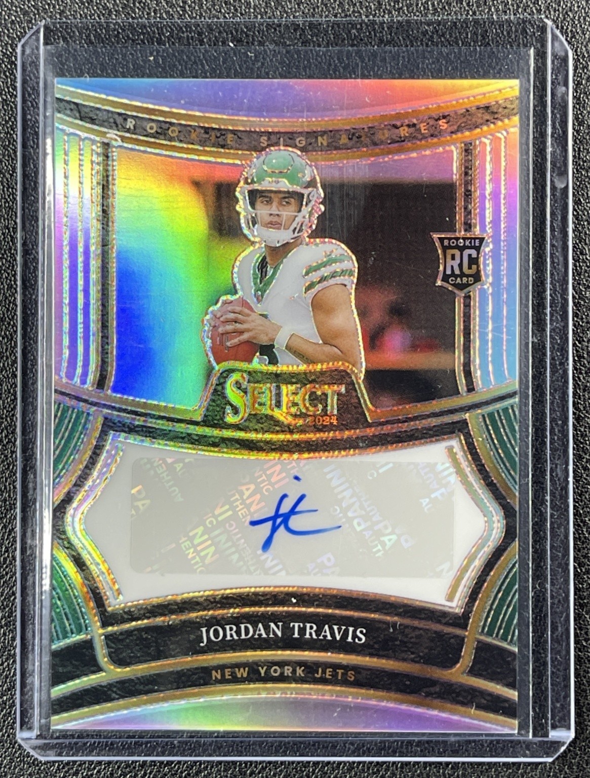 Jordan Travis Panini Select Rookie Signatures #RSPJTS Base
