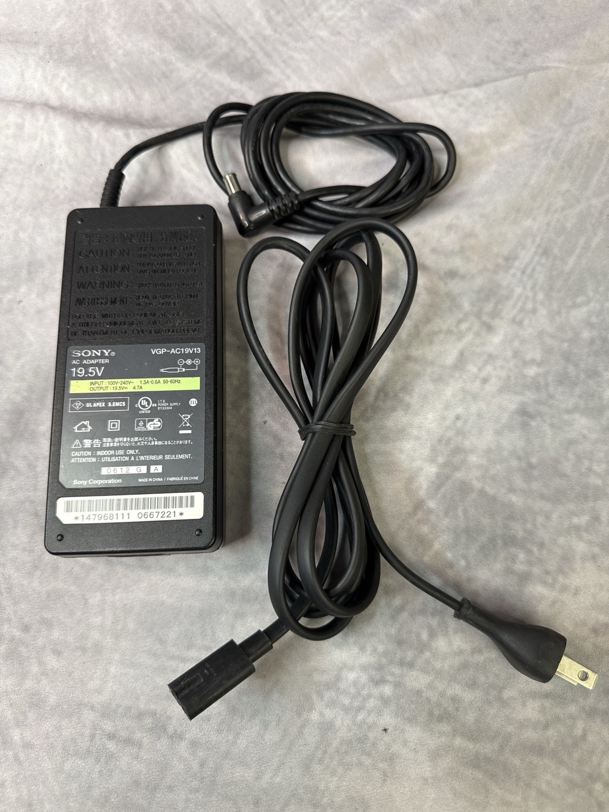 Charger For Vaio Laptop Oem Psu