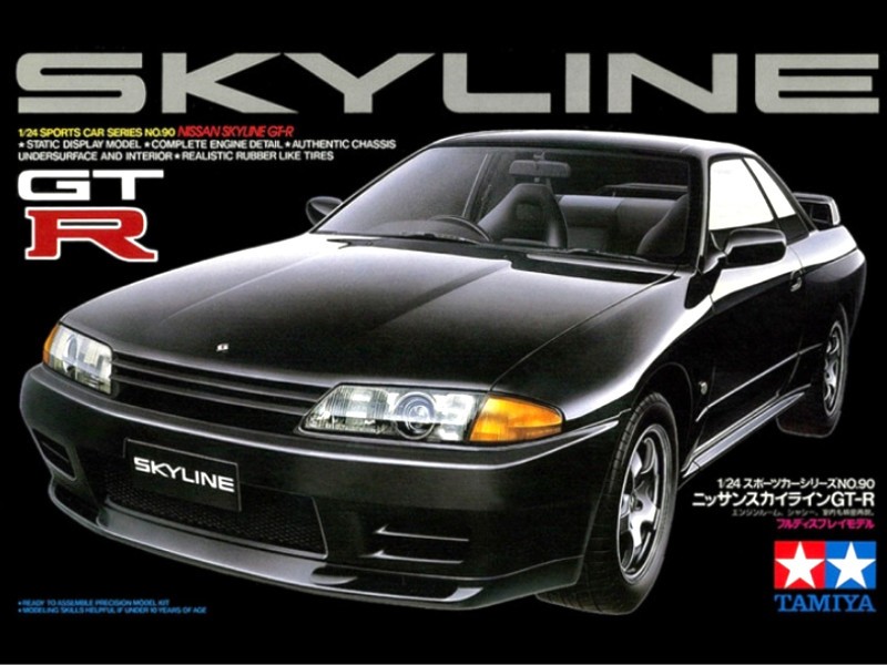 TAMIYA Nissan Skyline GT-R R32 l'émotion de la légende automobile des années 90 miniature 1/24