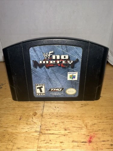 Wwf-No Mercy - Nintendo 64 (N64) - Authentic Tested