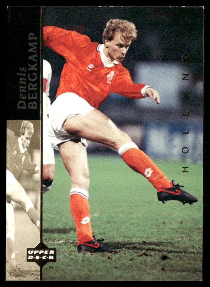 1994 Upper Deck World Cup English/Spanish - Dennis Bergkamp #2 for