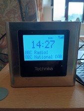 Technika CR211-SC DAB Radio with Ipod Doc and radio, Digital Clock, Tested