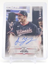 JACOB YOUNG 2025 TOPPS STADIUM CLUB AUTO #SCBA-JY WASHINGTON NATIONALS Q6846