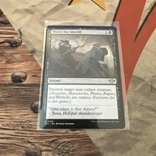 MTG Shoot the Sheriff Outlaws of Thunder Junction Regular #0106