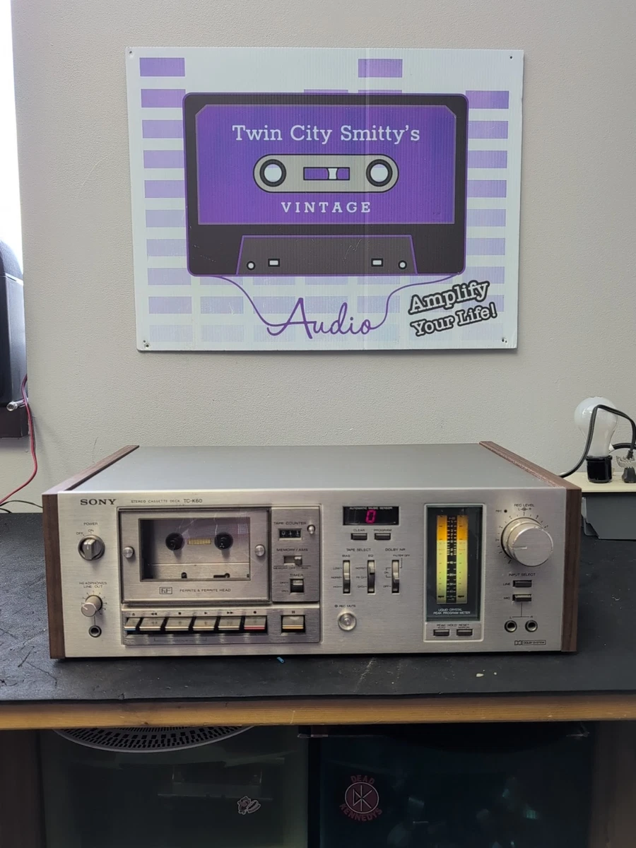 VINTAGE SONY MODEL TC-110A Cassette Recorder Tape Player
