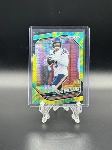 2025 Panini Prizm Caleb Williams Hyper /200 Chicago Bears