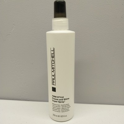 Paul Mitchell Freeze And Shine Super Spray 8.5 Oz Firm Style Maximum Hold