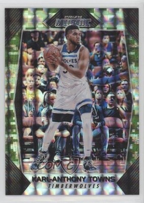 2017-18 Panini Prizm Mosaic Camo 16/25 Karl-Anthony Towns #1 6q5