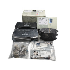 Front & Rear Brake Pads With Sensors For 19-22 Mercedes-Benz G, GLE, GLS Models