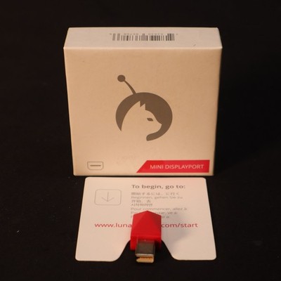Luna Display Mini Display Port Mini-DP Second Display USB-C CIB Tested