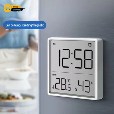 Multifunktionsthermometer Hygrometer Automatisch Elektronisch Temperatur Brummen