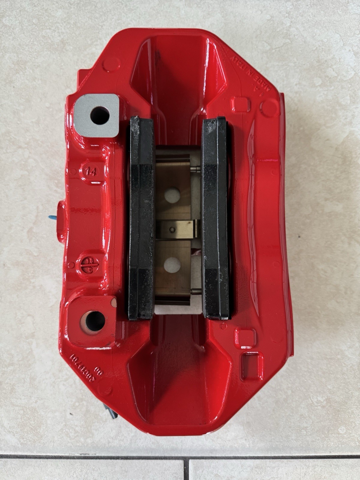 Honda Acura NSX OEM Brembo Front Brake Caliper – Red w/ Logo – Display / Parts