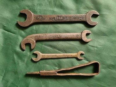 Fiat Mickey Mouse A B C Belvedere 500 tool kit bag wrench 12/14 screwdriver 600 D E