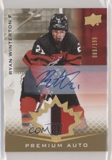 2021 Upper Deck Team Canada Juniors 89/199 Tier 1 Ryan Winterton Patch Auto 0n04