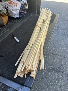 D. Large Lot 48" Balsa For Rc Model Airplane Kit
