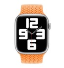 GENUINE APPLE SOLO BRAIDED LOOP WATCH STRAP 45MM/44MM/49MM - BRIGHT ORANGE