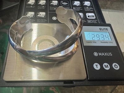 Angela Cummings 1984 Spain Signed Sterling Silver Cuff Rare