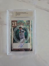 🔥🔥2023 Leaf Metal Noble Paul Skenes Crystal Water Auto Pre Prod Proof 1/1🔥🔥