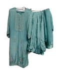 Pakistani Chiffon Shalwar Kameez Size 10-12 Years Pakistan Party Wear — photo 1