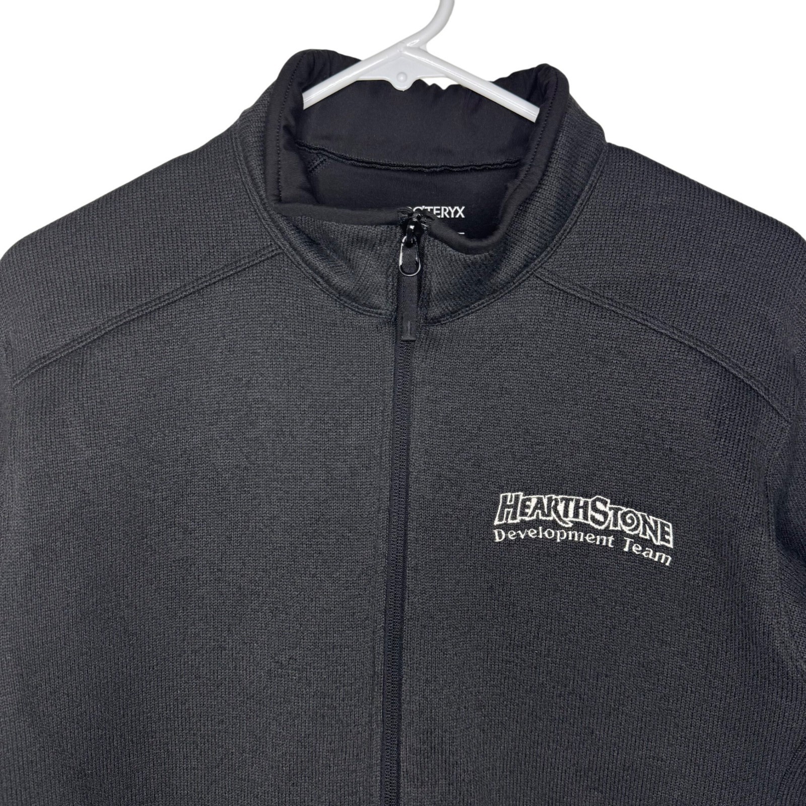 ARC'TERYX ARCTERYX Cardigan Nero Covert Full Zip Pile Hearthstone Company Logo Uomo Tg L