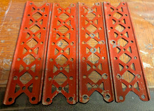 sale 4 PC. ORIG ORANGE A C Gilbert Erector "EY" 6 inch Big Channel Girder