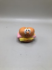Burger King Kids Meal Lickety Split Rolling Food Racers Croissant 1989