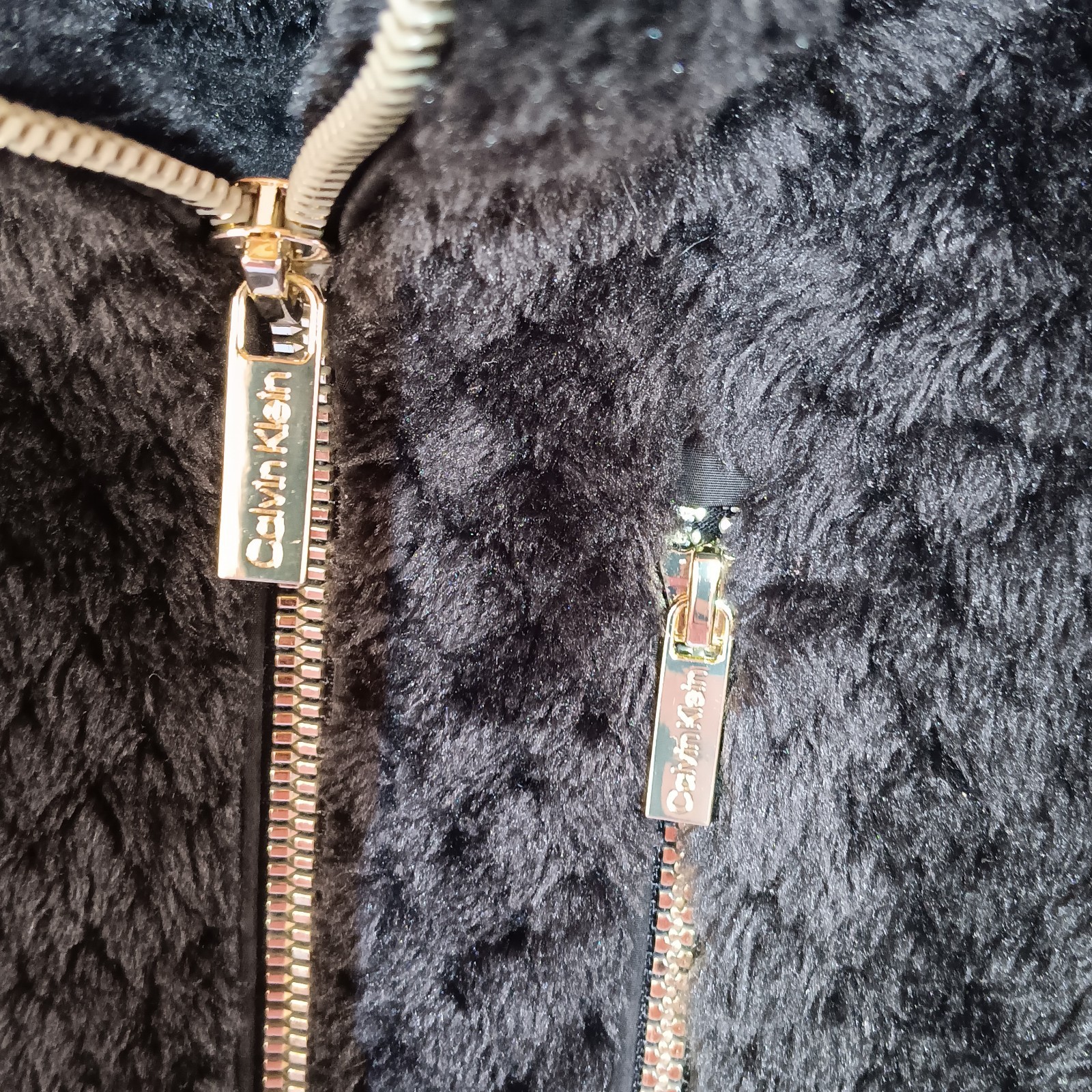 Calvin Klein Women's Black Full Zip Basic Vest wi… - image 3