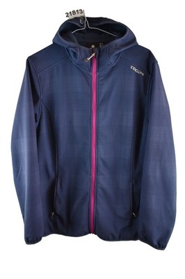 TOG24 Athena blaue Jacke Größe UK 14 Damen Windbreaker Freizeit Outdoor Oberbekleidung