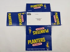 Vintage 1980's Planters Peanuts 24 Pack Cardboard Store Display Box Advertising