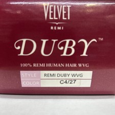 outre velvet remi human hair DUBY Color C4/27