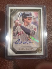 2021 Topps Gallery - Rookie Autographs Bobby Dalbec #RA-BD (AU, RC)