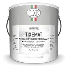 Pittura murale Bianca Super Lavabile Coprente perfetta per Cartongesso Tixemat