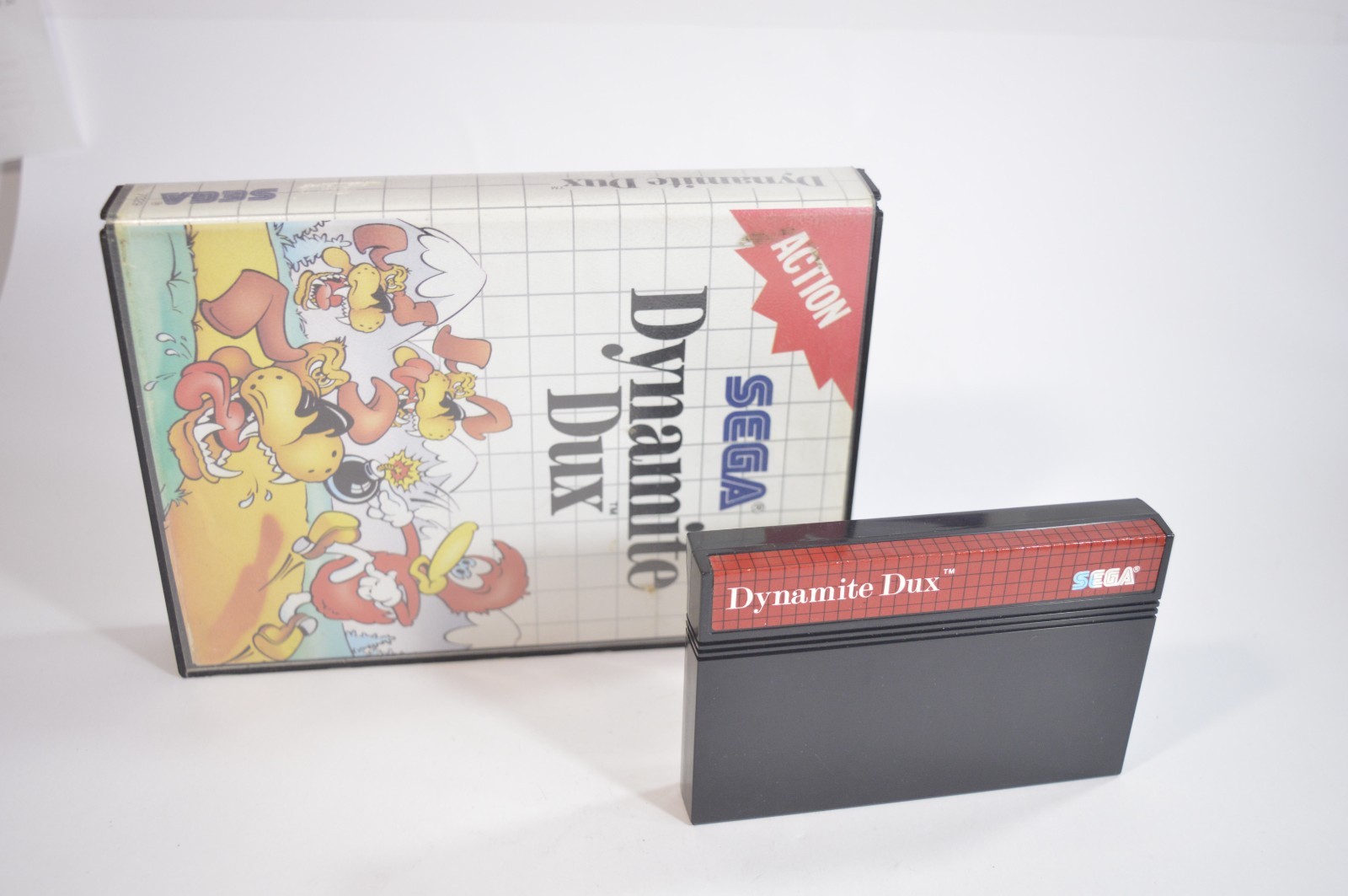Dynamite Dux + Boite Master system Ms Game PAL SEGA rétrogaming original
