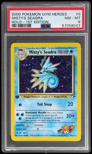2000 Pokemon Gym Heroes Misty's Seadra #9 PSA 8 1st Edition Holo NM-MT on eBay