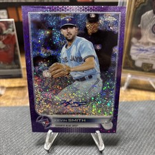 2022 Topps Chrome - Rookie Auto Kevin Smith #RA-KS Purple Speckle Refractor /299