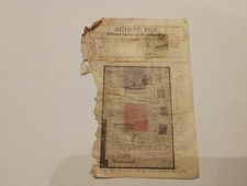 TIMBRE ANCIEN RARE SUISSE 1930