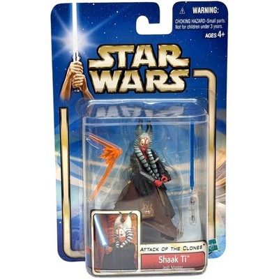 star wars attack of the clones Shaak Ti Jedi Master Figur