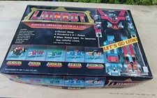Vintage Lionbot Voltron Combination System 5 Lions Robot Toy Set w/ Box 1980's