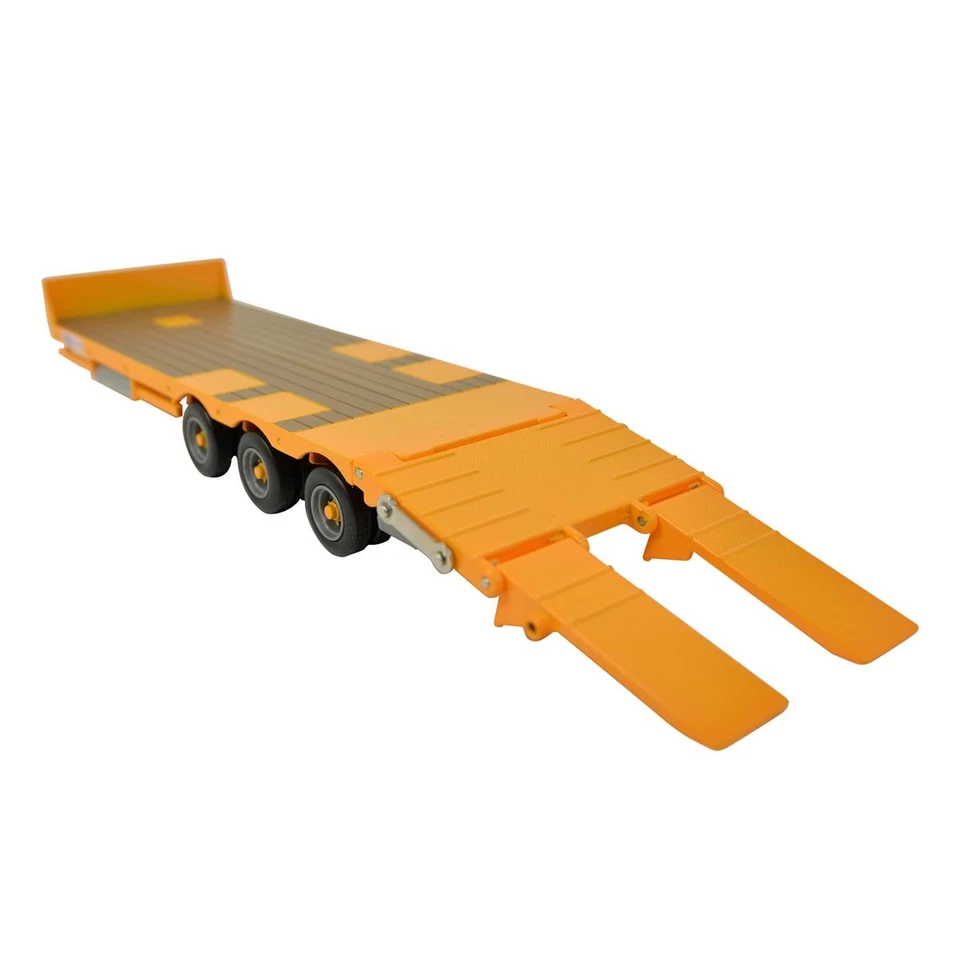 1/32 ERTL Kane Low Loader Yellow Trailer 43254 - Image 4 of 4