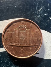 1- Euro Cent Italy 2010 Circulated Coin Collectible Coin Commemorative Coin