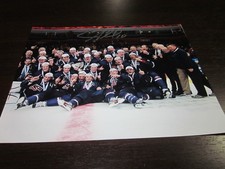 J.T. MILLER SIGNED AUTO TEAM USA 8X10 PHOTO # 001