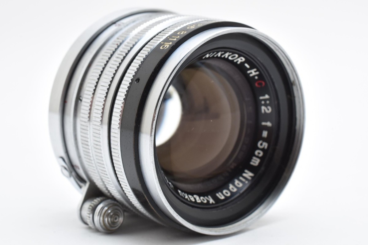 Black Belt ! [Vintage Near MINT] Nikon Nikkor-H.C 5cm 50mm F2 L39
