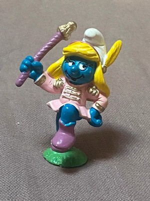 Smurfette Majorette 20188 Figure, Smurf, Smurf, Schleich