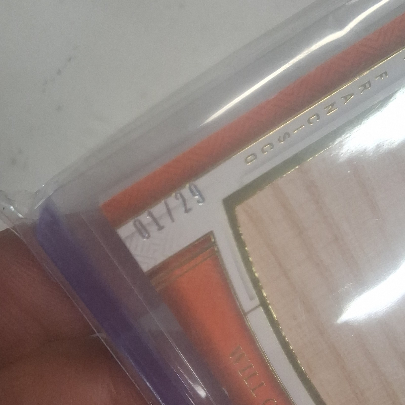 Panini 2023 National Treasures Will Clark Legendary Lumber Auto /29 Giants view 5