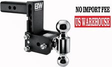 Bw Trailer Hitches Tow Stow Adjustable Trailer Hitch Ball Mount Ts10037b